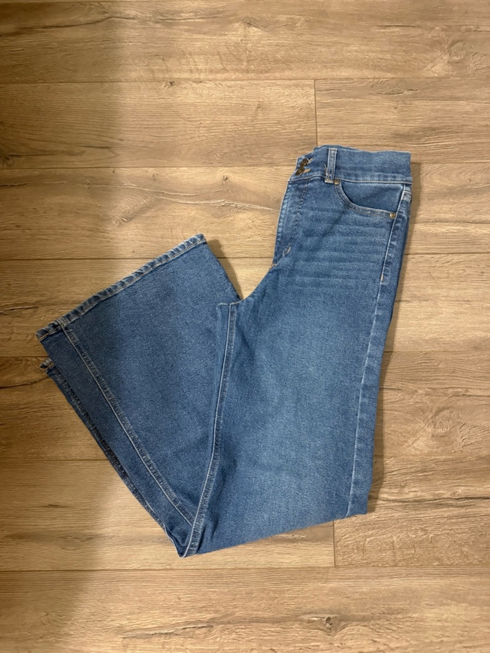 sofia by sofia vergara high rise flare jeans